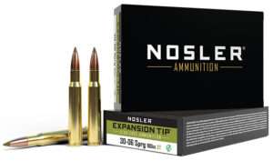 Nosler E-Tip 30-06 Springfield 180 Grain Lead Free Ammunition