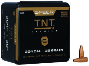 Speer TNT 204 Caliber 39 Grain Hollow Point Ammunition 100 Round