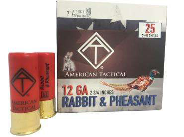 ATI Game Load 12 Gauge 2-3/4 Inch 1oz Number 8 Shot 250 Round Shotgun Ammunition