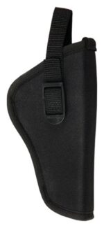 BULLDOG OWB HOLSTER W/TB RH - PIT BULL NYLON BLACK REVOLVER