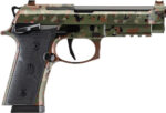 BERETTA 92XI SAO FS 9MM 4.7" - 18RND FLECTARN CAMO 2 MAGS