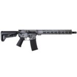 Shark Coast Tactical "Tennessee Battleship Grey Battleworn" AR-15 Rifle 5.56mm 30rd Magazine 16" Barrel 15" MLOK Handguard