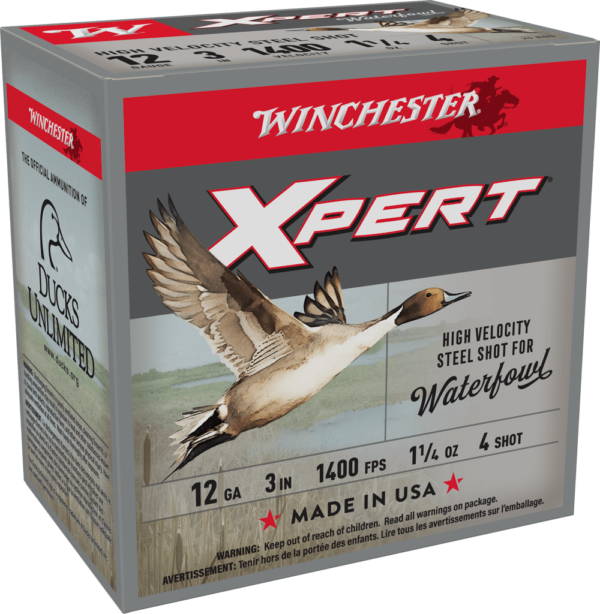 12GA 3" #4 1-1/4OZ XPERT HIGH VLCTY
