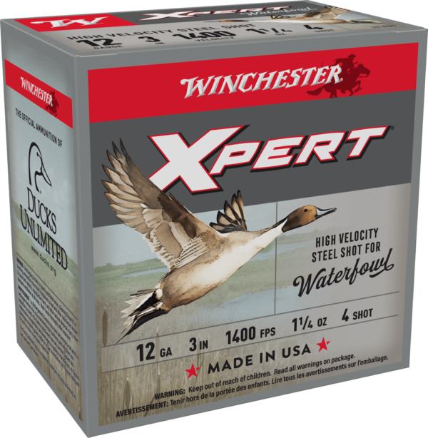 12GA 3" #4 1-1/4OZ XPERT HIGH VLCTY
