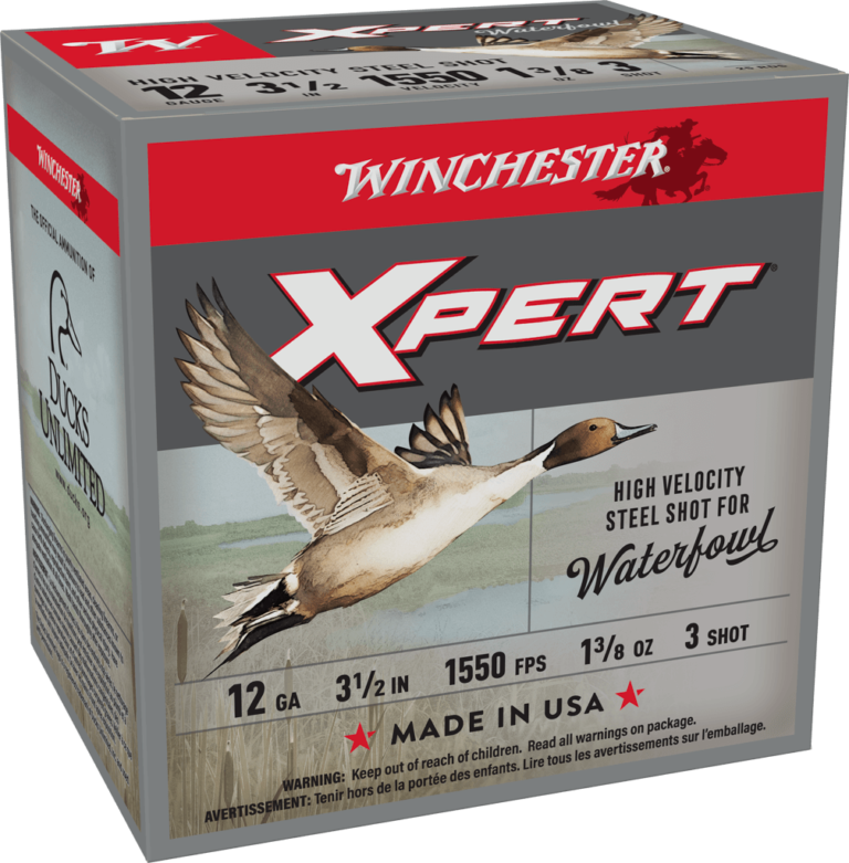 Winchester Super X 12 Gauge 3-1/2 Inch 1-3/8oz Number 3 25 Round Shotgun Ammunition