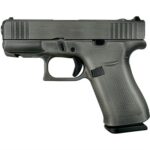 GLOCK 43X MOS 9MM 3.41''BBL (2)10RD DISTRESSED GUN METAL GRAY