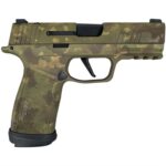 P365-XMACRO TACOPS 9MM 3.7''BBL (4)17RD GREEN MULTI CAMO