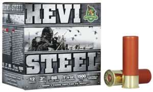 Hevishot Hevi-Steel 12 Gauge 3 Inch 1 1/4oz Number BB Shot Ammunition