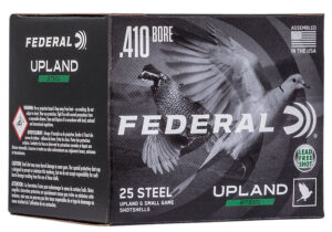 Federal Upland Field and Range 410 Bore 3 Inch 7.5 Shot 25 Round Ammunition