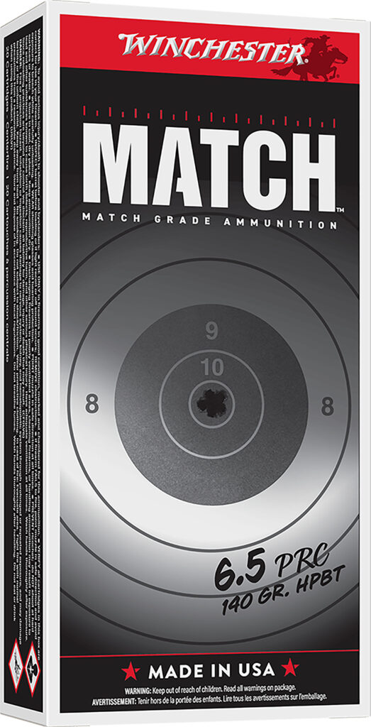 Winchester Match 6.5 PRC 140 Grain Boat Tail Hollow Point Ammunition