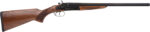 Rock Island 12RSS24 Side By Side  Full Size 12 Gauge 3" 2rd 24" Barrel, Black Anodized Metal Finish & Walnut Stock Right Hand