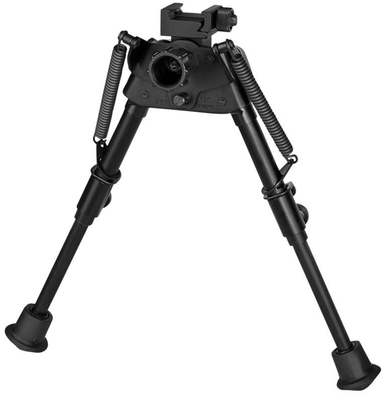 Harris Engineering Swivel Bipod Picatinny Rail Black Accessory