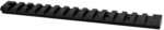 Warne V4T3M Vapor Picatinny Rail Black Anodized Aluminum Fits Tikka T3/T3x, 0 MOA