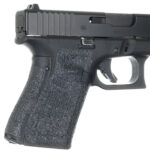 Talon Grips EV02R Adhesive Grip  Textured Black Rubber, Fits Compact Glock Gen 5 (19, 23, etc.)