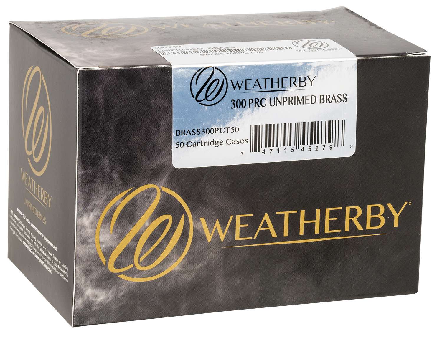 Weatherby 300 PRC Unprimed Reloading Brass 50 Count 1 Weatherby 300 PRC Unprimed Reloading Brass 50 Count