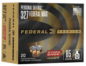 Federal Hydra-Shok 327 Federal Magnum 85 Grain Jacketed Hollow Point Ammunition