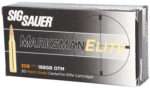 Sig Sauer E308M120 Marksman Elite  308 Win 168 gr Open Tip Match 20 Per Box/ 25 Case