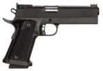 Rock Island 51738 Pro Ultra Match HC 40 S&W Caliber with 5" Barrel, 16+1 Capacity, Overall Black Parkerized Finish Steel, Beavertail Frame, Serrated Slide & Black G10 Grip