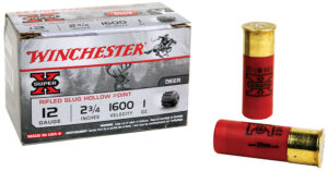 Winchester Super X 12 Gauge 2-3/4 Inch 1 Ounce Rifled Slug Shotgun Ammunition 15 Round