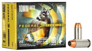 Federal Premium 10mm 180 Grain Trophy Bonded Bear Claw Ammunition
