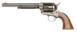 Taylors & Company 550907 1873 Cattleman SAO 45 Colt (LC) Caliber with 7.50" Blued Finish Barrel, 6rd Capacity Blued Finish Cylinder, Color Case Hardened Finish Steel Frame & Walnut Grip