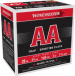 WINCHESTER AA 20GA 2.75" 1OZ - #7.5 1165FPS 250RD CASE LOT