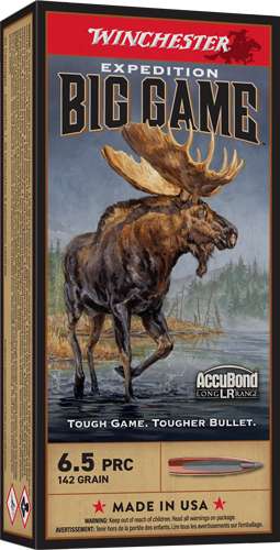 WINCHESTER EXPEDITION 6.5 PRC - 142GR ACCUBOND 20RD 10BX/CS 1 WINCHESTER EXPEDITION 6.5 PRC - 142GR ACCUBOND 20RD 10BX/CS