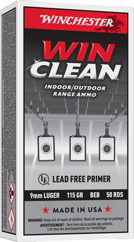 WINCHESTER WINCLEAN 9MM LUGER - 115GR JSP 50RD 10BX/CS 2 WINCHESTER WINCLEAN 9MM LUGER - 115GR JSP 50RD 10BX/CS - Image 2