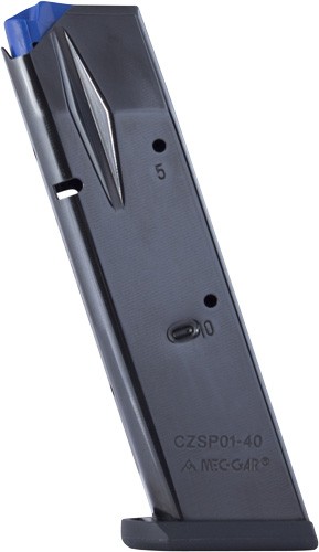 Mec-Gar CZ 75B 40 S&W 10 Round Blued Magazine