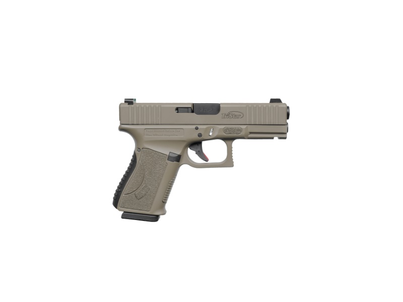 TriStar Arms Apocalypse Semi-Auto 9mm Pistol 1 TriStar Arms Apocalypse Semi-Auto 9mm Flat Dark Earth Pistol