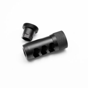 Area 419 Hellfire Self Timing Muzzle Brake 338 Black Nitride Accessory