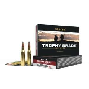Nosler AccuBond Long Range Trophy Grade 7mm-08 Remington 150 Grain Rifle Ammunition