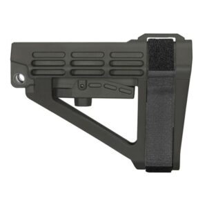 SB Tactical SBA4 5-Position Adjustable Stabilizing Brace Gray