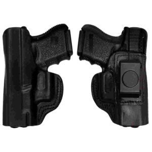 Tagua Smith and Wesson J-Frame 2-1/8 Inch Inside the Waistband Black Holster