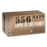 Fiocchi Shooting Dynamics Rifle Ammunition 5.56mm NATO 55 gr FMJ 3240 fps 1000/ct (Case)