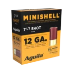 AGUILA 12GA MINI SHELL 1 3/4" 5/8 OZ 7.5 25RD BX 10 BOXES PER CS
