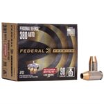 380 ACP 90GR HYDRA-SHOK JACKETED HOLLOW POINT 20/BOX