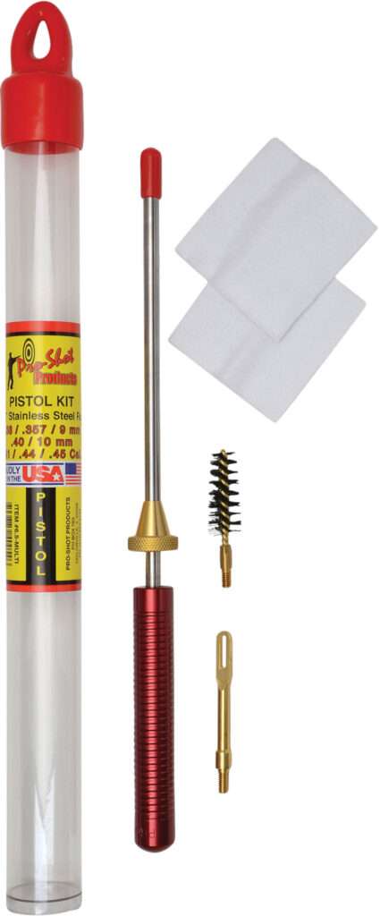 Pro-Shot Starter Series Multi-Caliber Pistol Cleaning Kit
