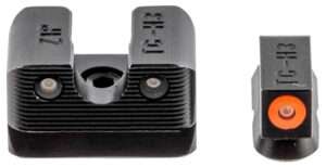 Truglo Tritium Pro Black Front and Rear Sight Set