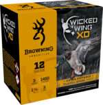 Browning Ammo B193411233 Wicked Wing XD  12Gauge 3" 1 1/4oz 3Shot 25 Per Box/10 Case