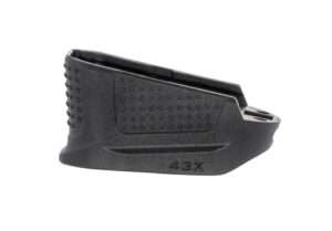 Strike Industries Enhanced Magazine Plate 9mm 2 Round Glock 43X Magazine Extension