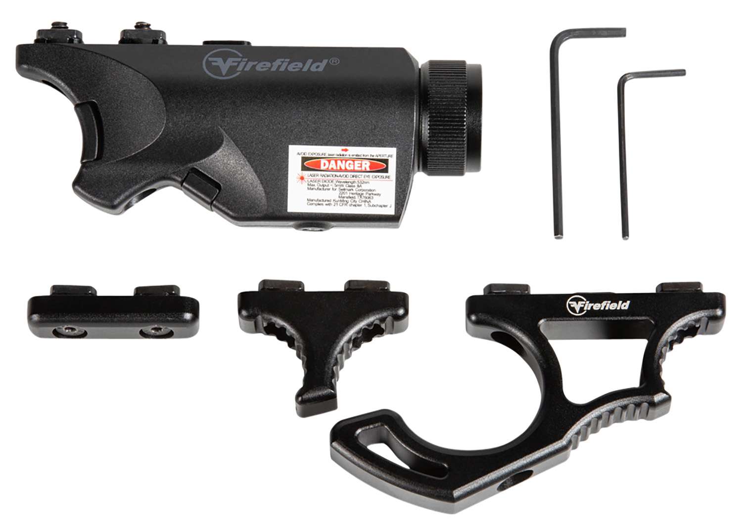 Firefield Rival XL Foregrip Flashlight Laser Combo 1 Firefield Rival XL Foregrip Flashlight Red Laser Combo Accessory Kit