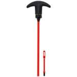 KleenBore SAF303 SAF-T-CLAD Cleaning Rod .17 - .177 Cal Rifle 33" w/ Swivel Handle