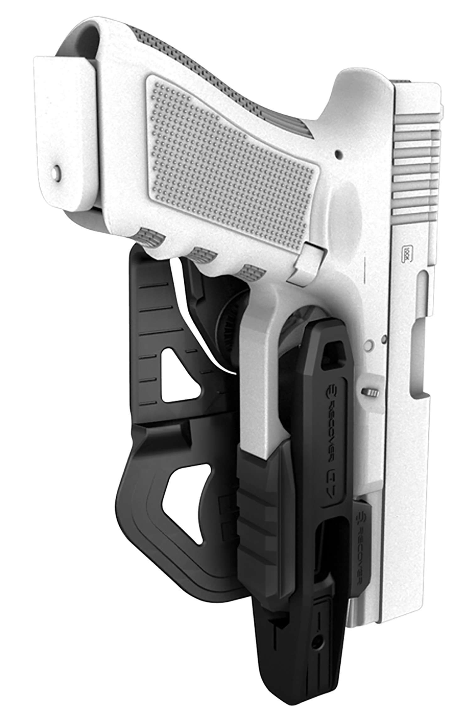 Recover Innovations G7 Glock 17/19 Ambidextrous Black Polymer OWB Holster 1 Recover Innovations G7 Glock 17/19 Ambidextrous Black Polymer OWB Holster