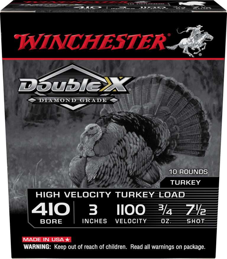 Winchester High Velocity Turkey Load .410 Bore Number 7.5 Shot Ammunition