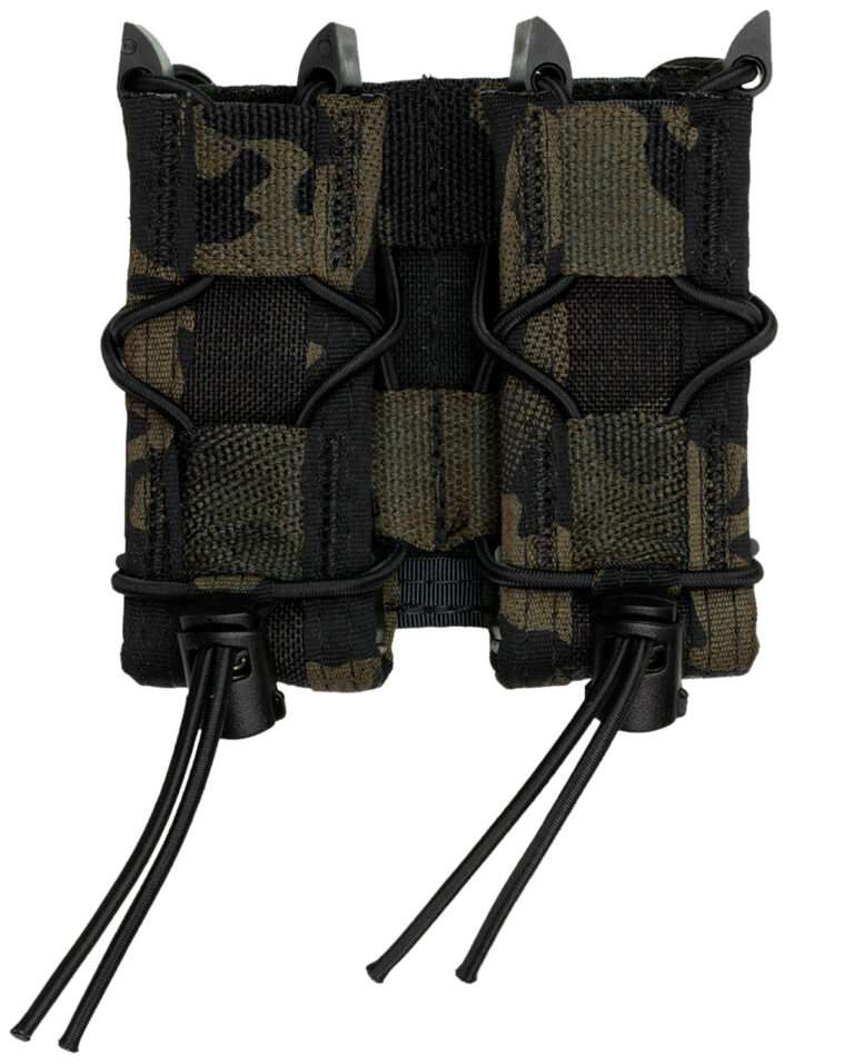 High Speed Gear TACO Double Magazine Pouch MultiCam Black Belt Accessory