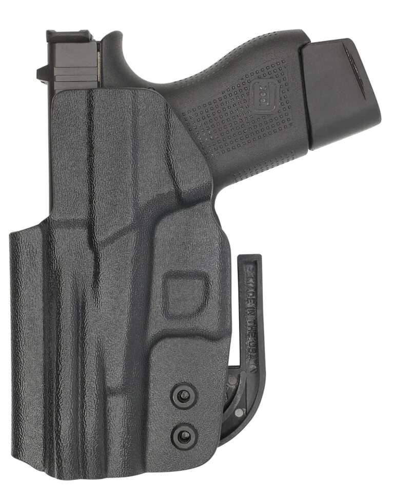 C&G Holsters Covert IWB Black Kydex Belt Clip Holster for Glock 42