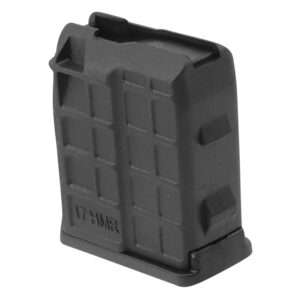 Tikka T1X 17 HM2 5 Round Black Polymer Magazine