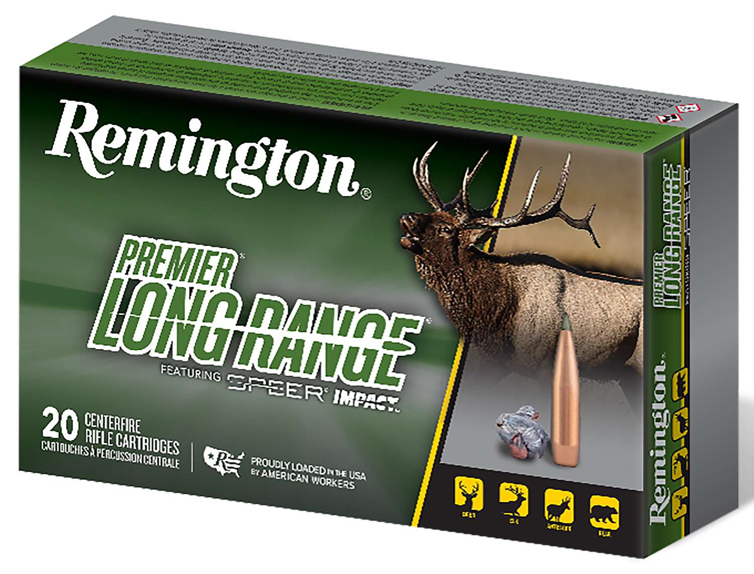 Remington Premier 7mm PRC 175gr Ammunition 1 Remington Premier Long Range 7mm PRC 175 Grain Speer Impact Ammunition