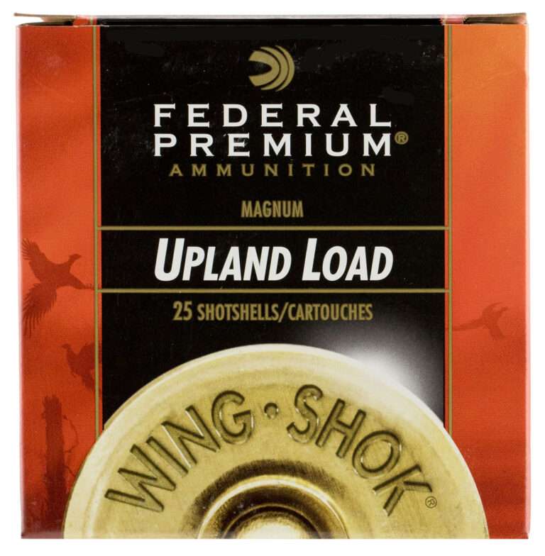 Federal Premium Wing-Shok Magnum 12 Gauge 3 Inch Number 5 Shot 25 Round Shotgun Ammunition